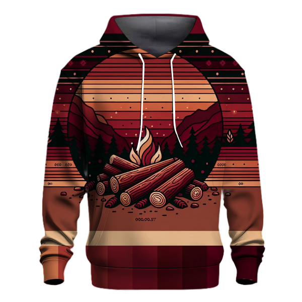 Rustic Cabin Glow Hoodie