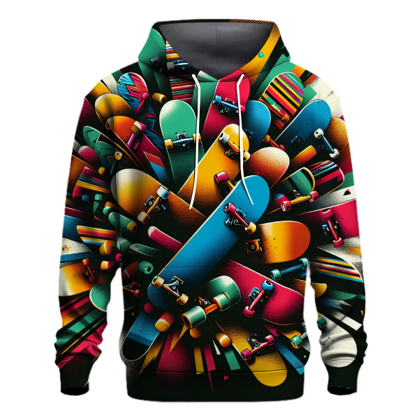 Classic Skateboard Vibes Hoodie