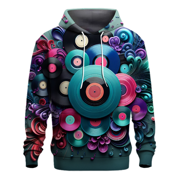 Retro Vinyl Revival Hoodie