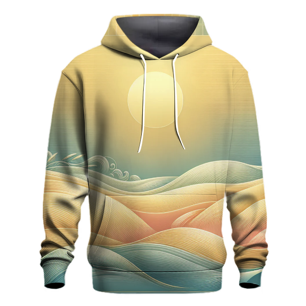 Golden Sunrise Gradient Hoodie