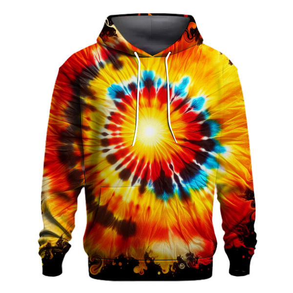 Blazing Summer Tie-Dye Hoodie