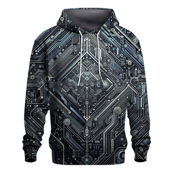 Futuristic Circuit Hoodie