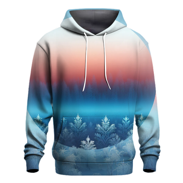 Frosty Sunrise Gradient Hoodie
