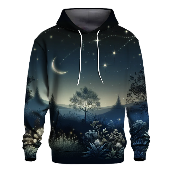 Lunar Garden Sanctuary Hoodie