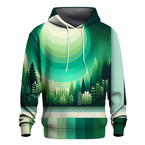 Emerald Dreams Gradient Hoodie