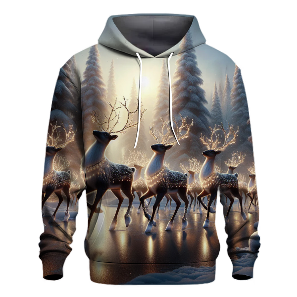 Reindeer Twilight Waltz Hoodie