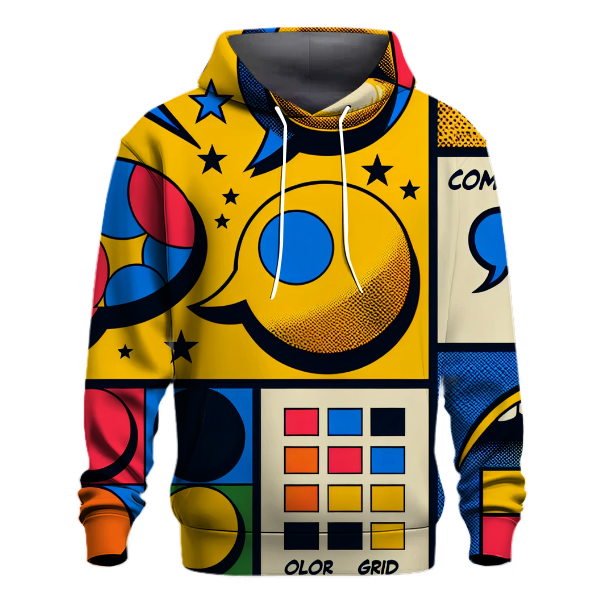 Abstract Pop Art Explosion Hoodie