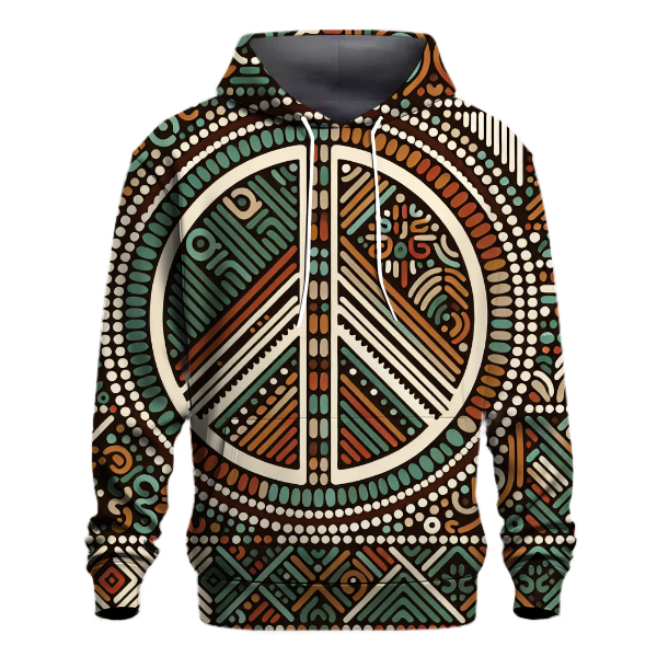 Flower Power Paisley Hoodie