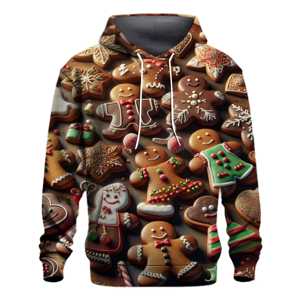 Holiday Baking with Gingerbread Friends Hoodie