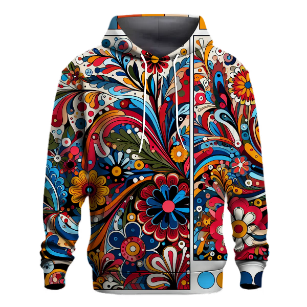Funky Fresh Florals Hoodie