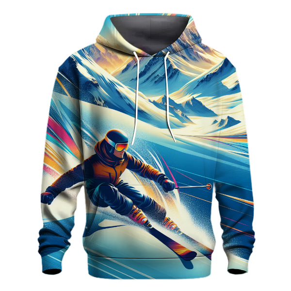 Skiing Splendor Hoodie