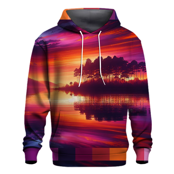 Dramatic Sunset Silhouette Hoodie