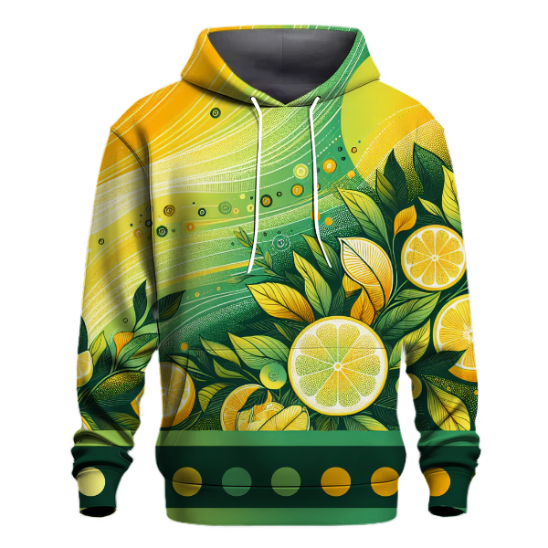 Sundrenched Citrus Gradient Hoodie