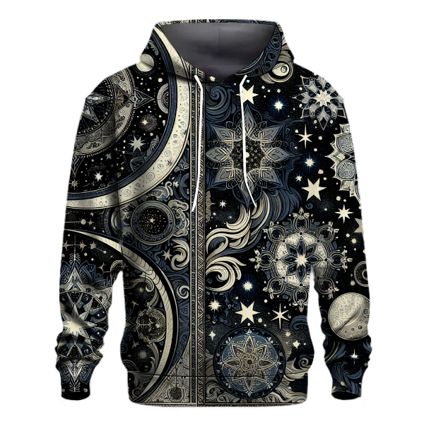 Celestial Patterns of Harmony Hoodie
