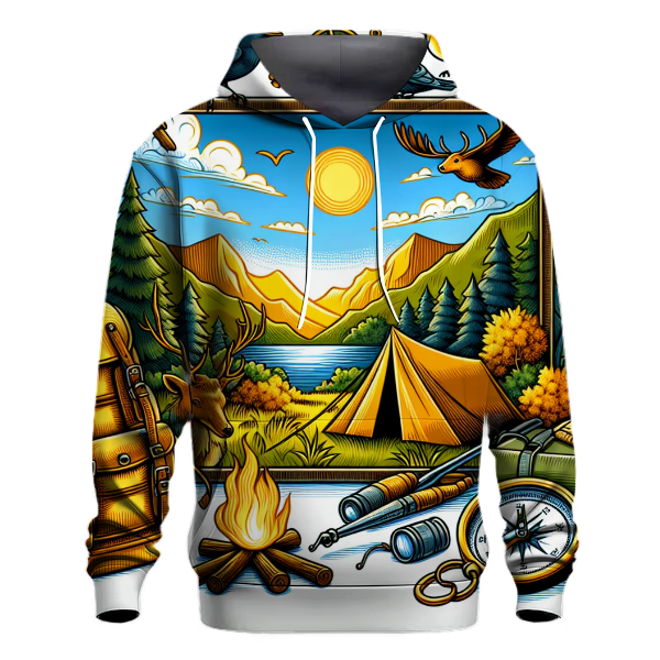 Adventure Awaits Retro Hoodie