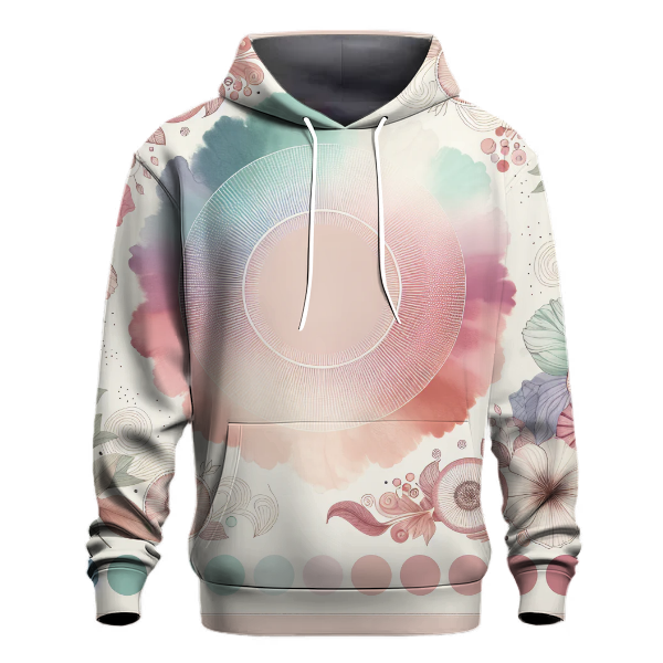 Pastel Dreamscape Tie-dye Hoodie