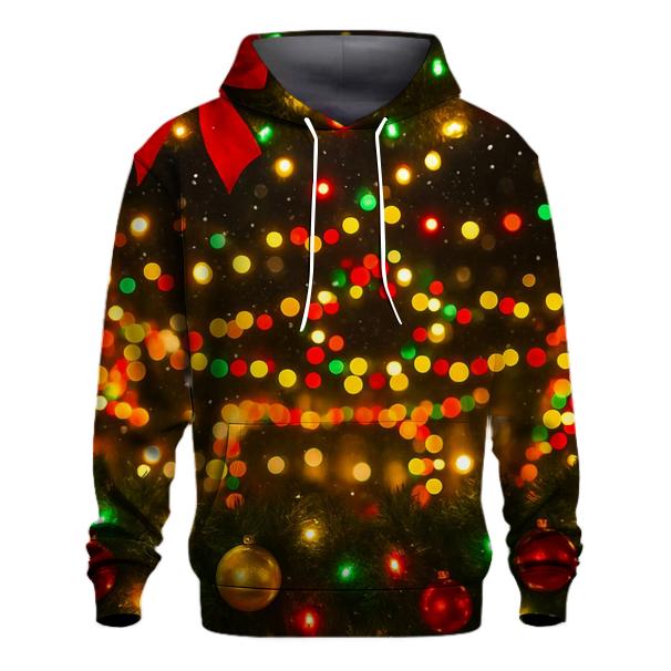 Twinkling Christmas Lights Gala Hoodie