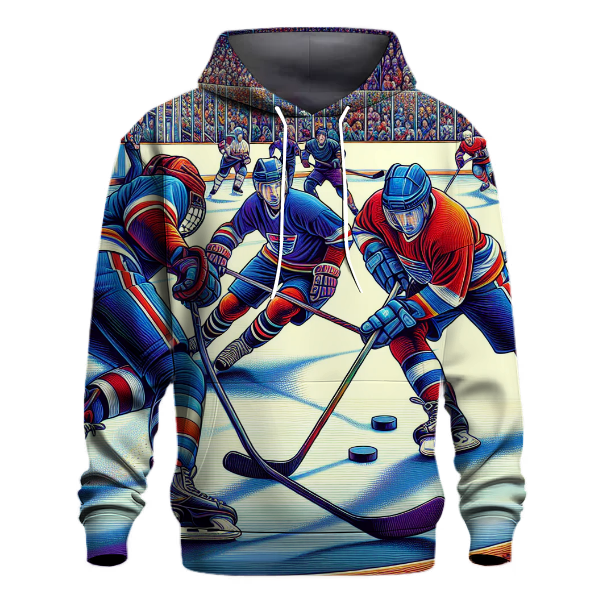 Hockey Puck Play Hoodie