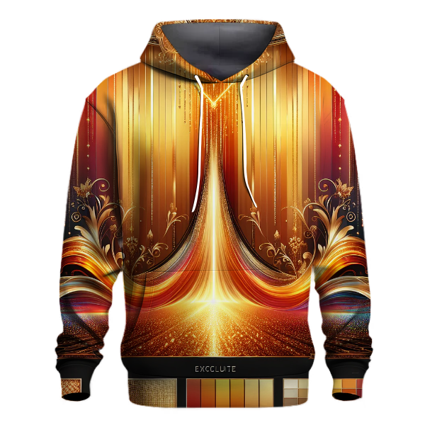 Metallic Sunset Glimmer Hoodie