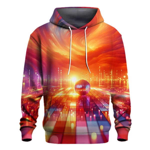 Sunset Disco Glamour Hoodie