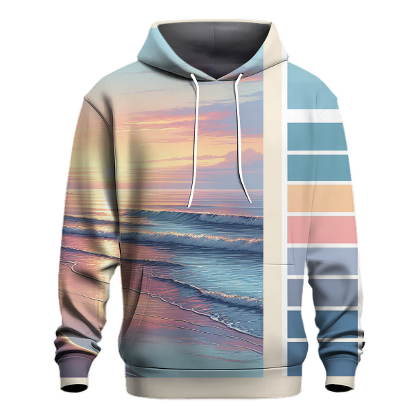 Serene Beach Sunrise Hoodie