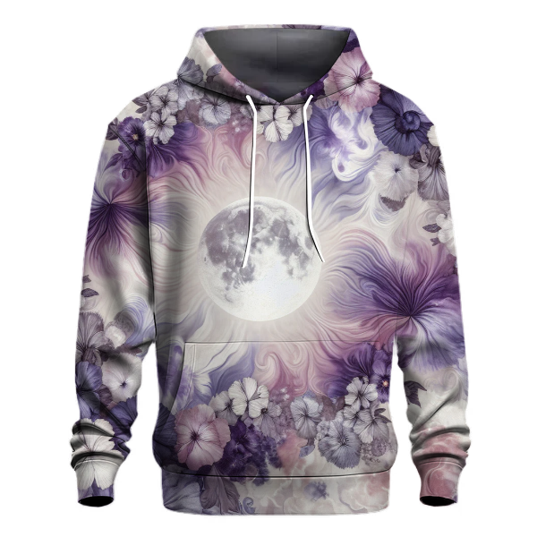 Lavender Moonlight Serenade Hoodie