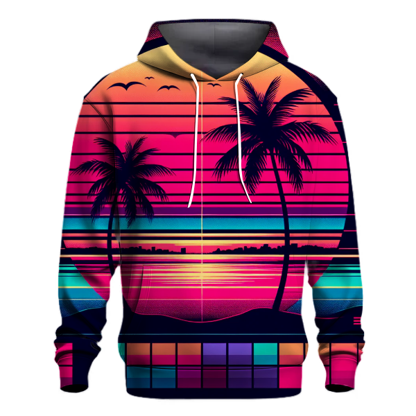 Colorful Synthwave Skies Hoodie