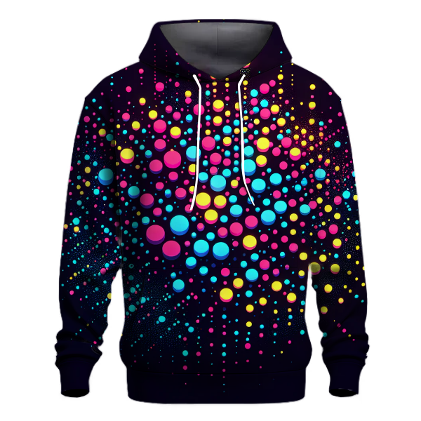 Radical Neon Dots Hoodie