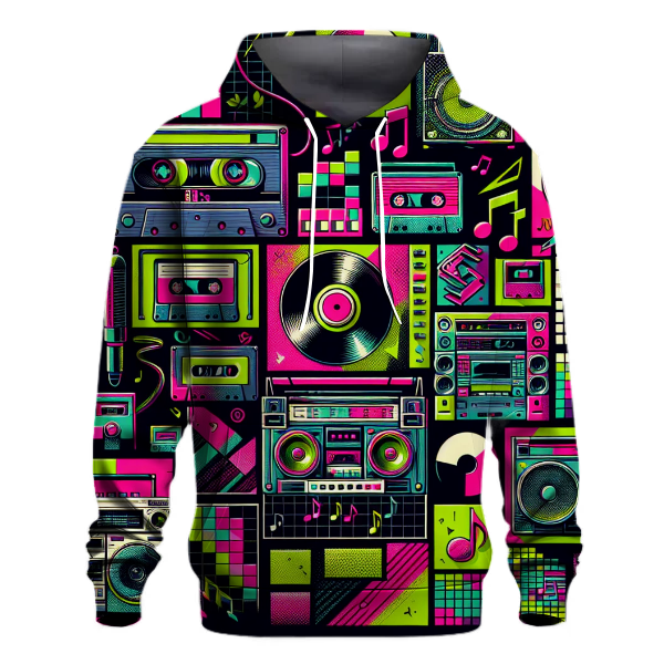 Retro Music Revolution Hoodie