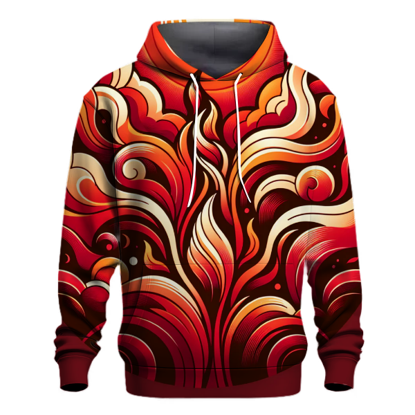 Fiery Twilight Horizon Hoodie