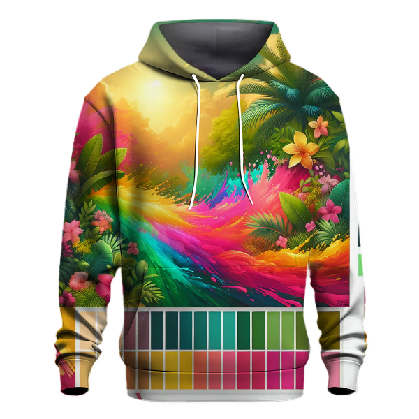 Explosive Tropical Paradise Hoodie