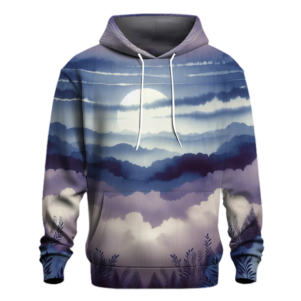 Indigo Twilight Design Hoodie