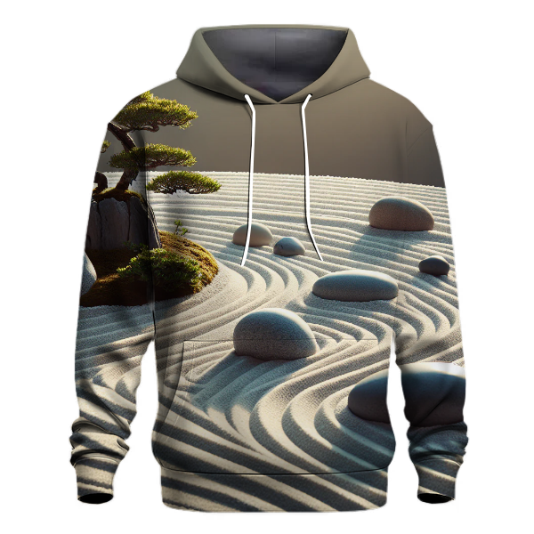 Serene Zen Inspired Garden Hoodie