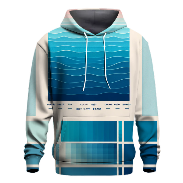 Serene Blue Ocean Hoodie