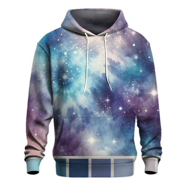 Serenade Sky Tie-dye Design Hoodie