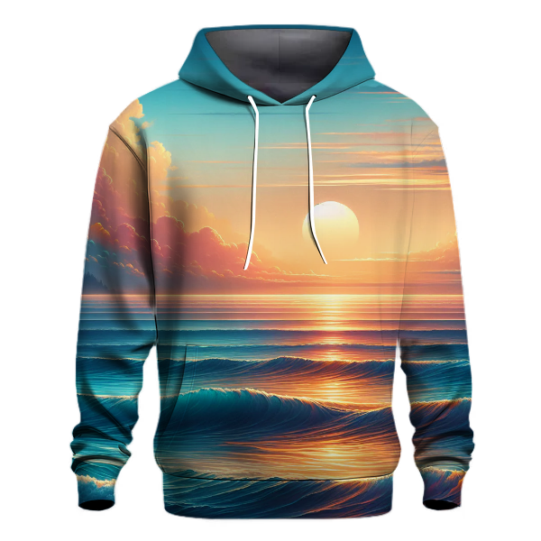 Peaceful Ocean Horizon Hoodie