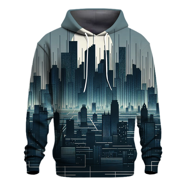 Urban Cityscape Fade Hoodie