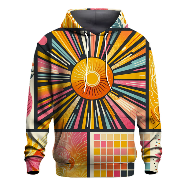Sunny Vibes Tie Dye Hoodie