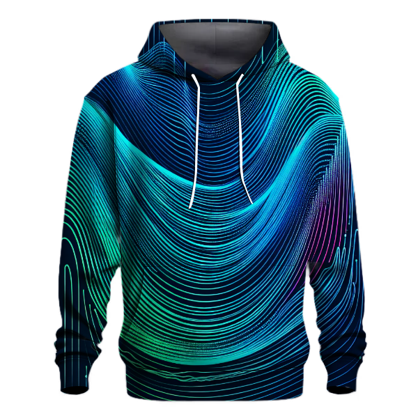 Electric Urban Wave Hoodie