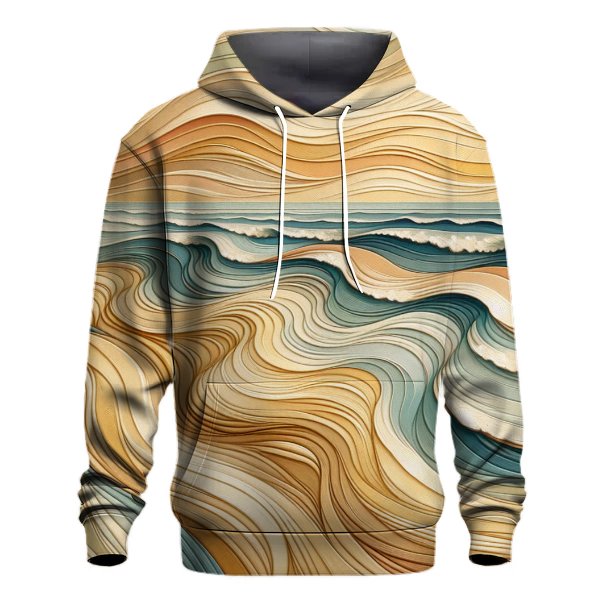 Golden Sands Tie-dye Hoodie