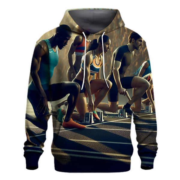 Track and Field Run Hoodie