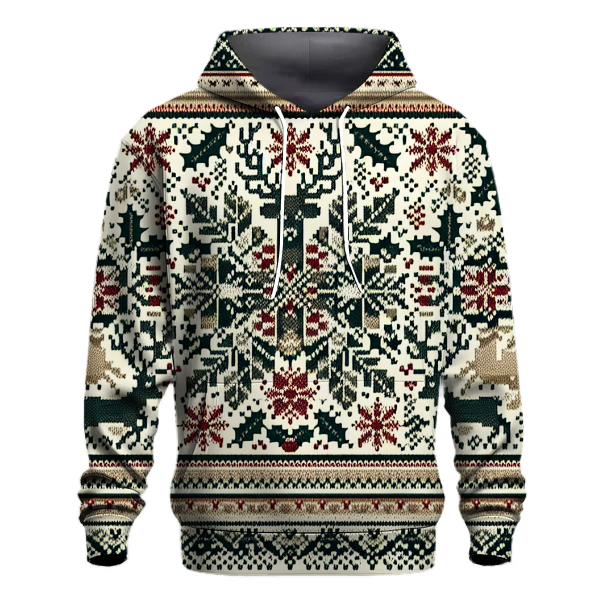 Festive Fair Isle Harmony Hoodie
