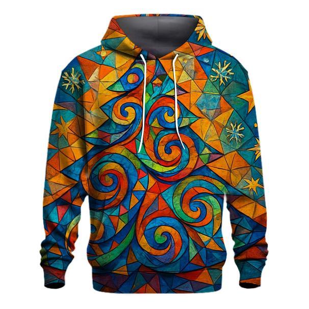 Kaleidoscope Christmas Tree Hoodie