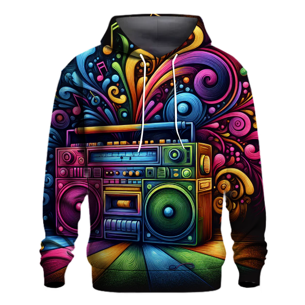 Boom Box Rhythms Hoodie