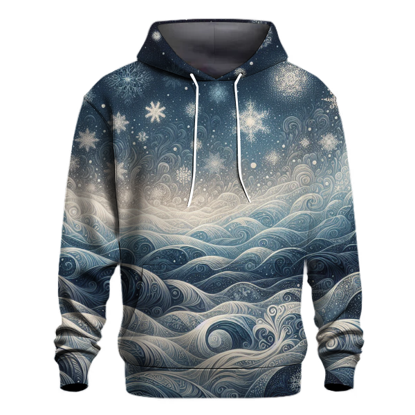 Crisp Winter Twilight Hoodie