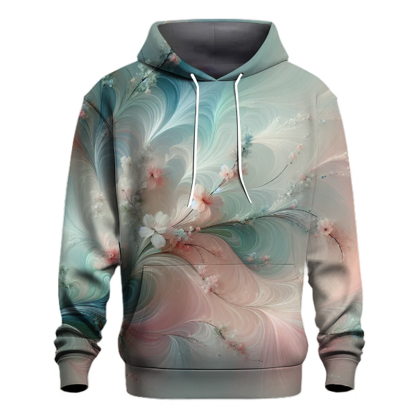 Aurora Blossoms Tie-dye Design Hoodie