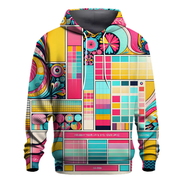 Electric Floral Paradise Hoodie