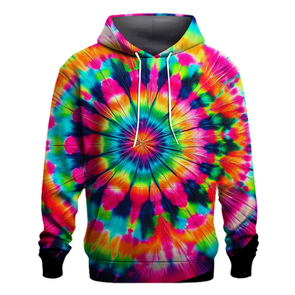 Neon Splash Party Hoodie