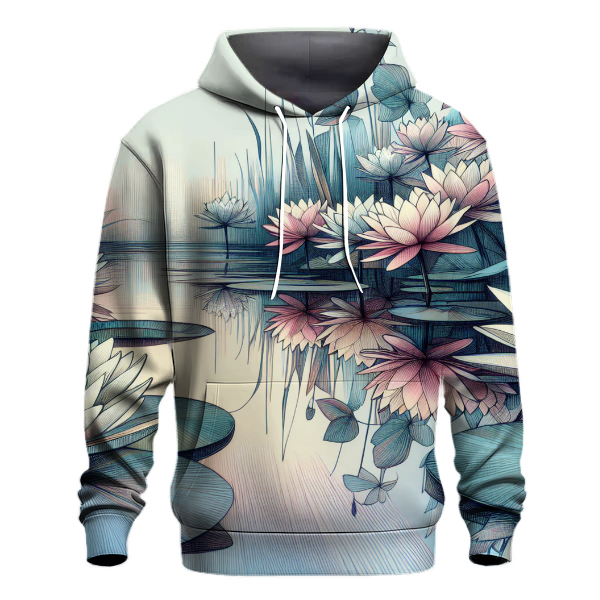 Mystic Water Lily Harmony Hoodie