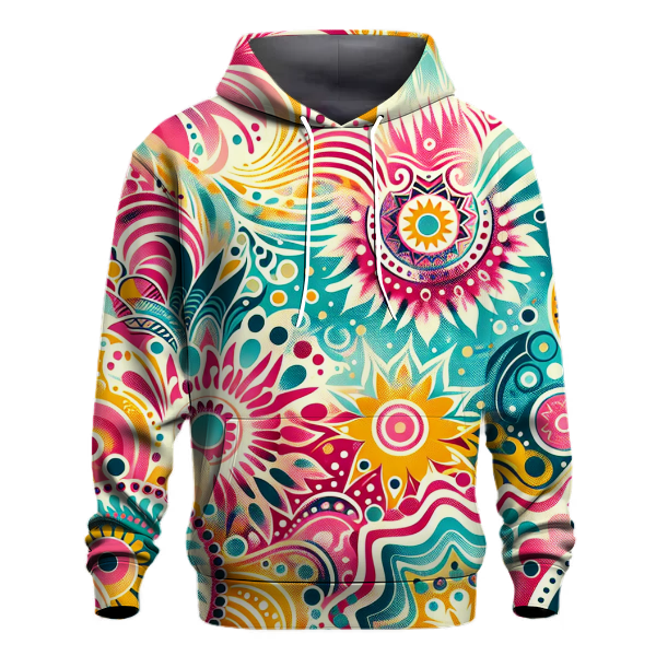 Color Burst Serenade Hoodie